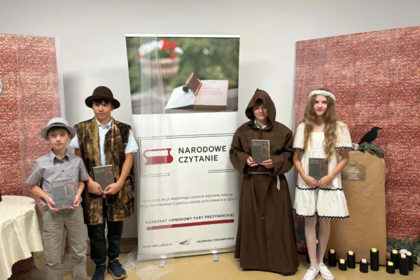 Narodowe Czytanie „Dziadów” w Libiążu – relacja z wydarzenia