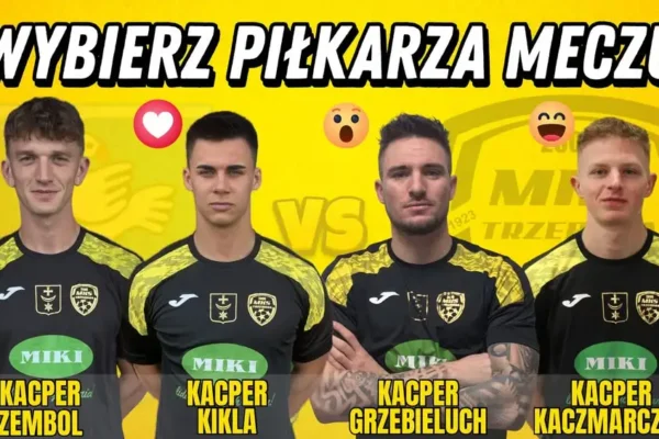 Głosowanie na piłkarza meczu 4. kolejki Małopolskiej 5. Ligi – wybierz najlepszego!