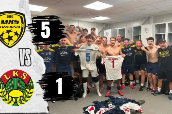 Rezerwy MKS Trzebinia rozgromiły Polonię Luszowice 5:1 w meczu A-klasy