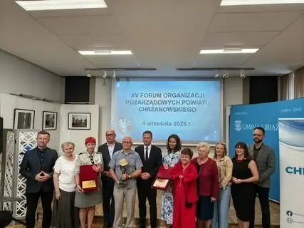 Halina Łabuzek uhonorowana nagrodą „Bonum facere” podczas XV Forum Organizacji Pozarządowych w Libiążu
