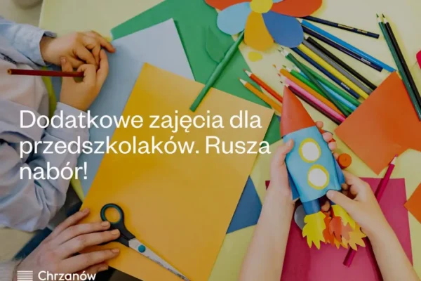 Rusza nabór na dodatkowe zajęcia dla przedszkolaków w Chrzanowie