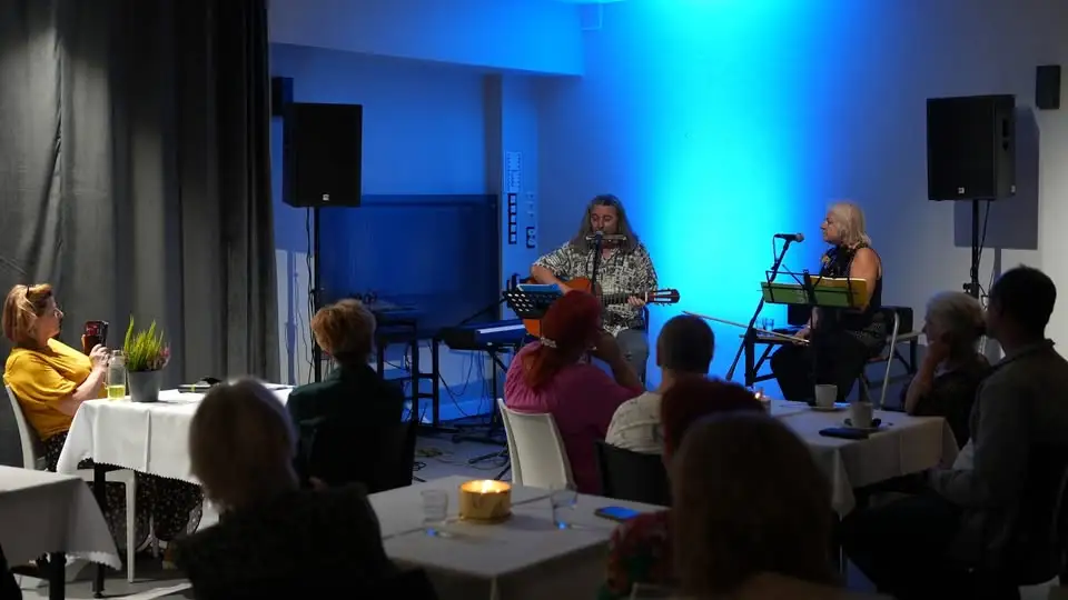 Muzyczno-poetycki wieczór na Scenie Młodych w Libiąskim Centrum Kultury