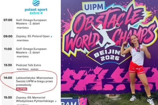 Ania Garlacz z Gminy Libiąż w finale Mistrzostw Świata UIPM w biegach przeszkodowych