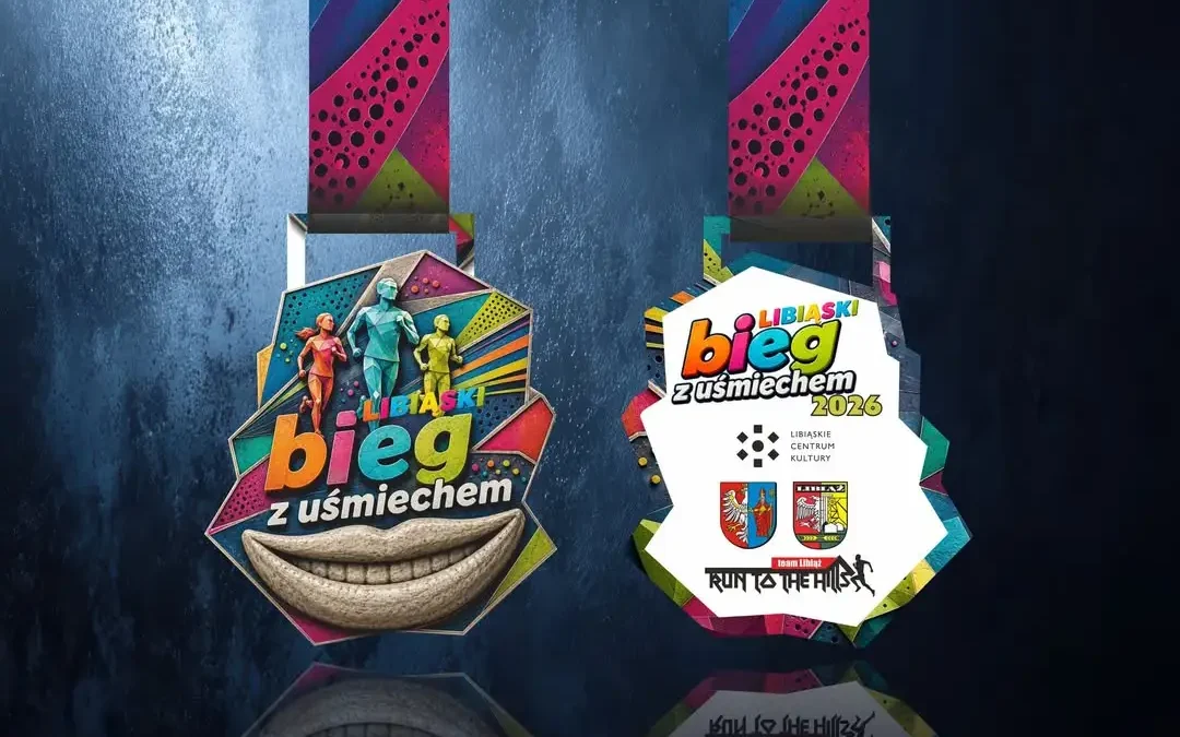 Medal Libiąskiego Biegu z Uśmiechem już gotowy – zobacz, co czeka na uczestników