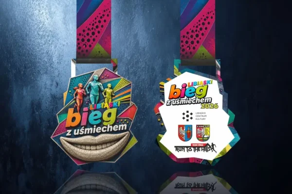 Medal Libiąskiego Biegu z Uśmiechem już gotowy – zobacz, co czeka na uczestników