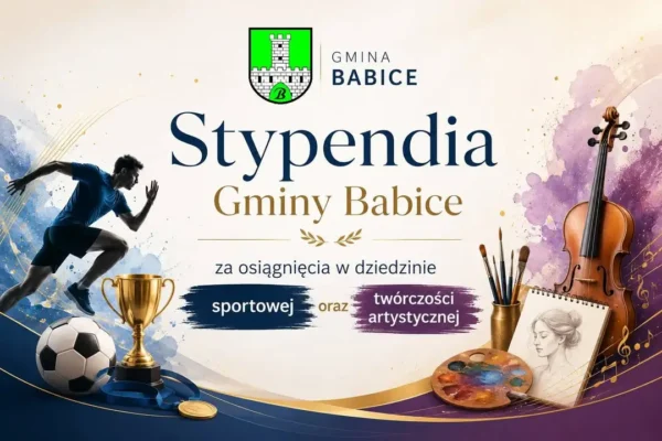 Stypendia Gminy Babice dla młodych sportowców i artystów – wnioski do 15 września