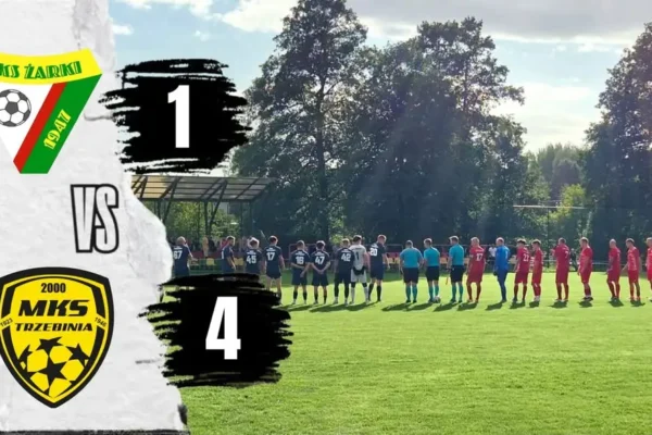 Rezerwy MKS Trzebinia wygrywają w Żarkach 4:1 i umacniają się w czołówce A Klasy