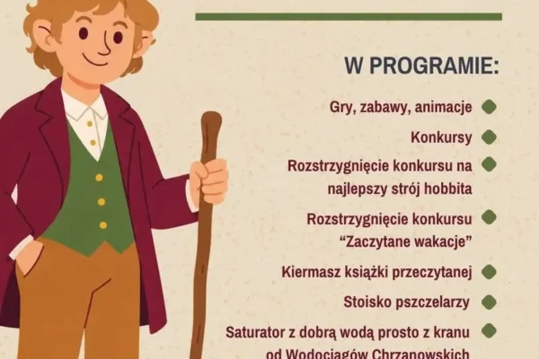 Piknik z książką u Hobbitów w Libiążu – zaproszenie na 11 września