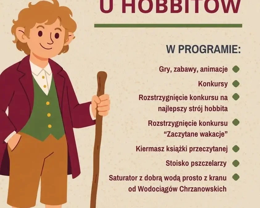 Piknik z książką u Hobbitów w Libiążu – zaproszenie na 11 września