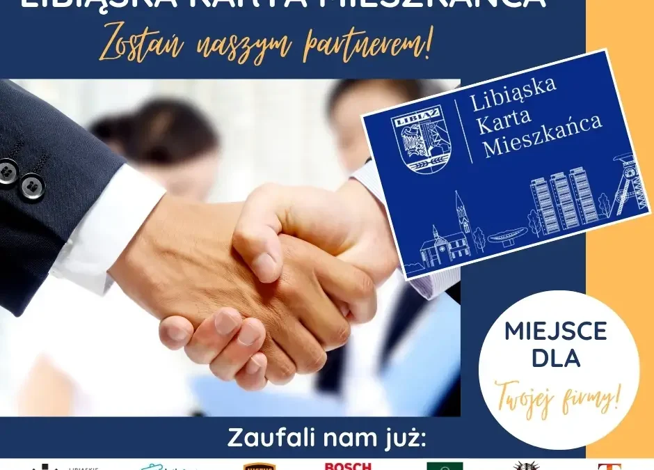 Libiąż szuka lokalnych firm do Karty Mieszkańca – bezpłatna promocja dla przedsiębiorców
