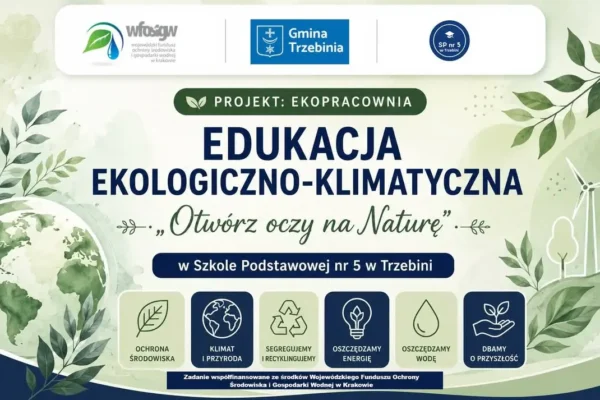 Nowa Ekopracownia w Szkole Podstawowej nr 5 w Trzebini – start projektu edukacyjnego