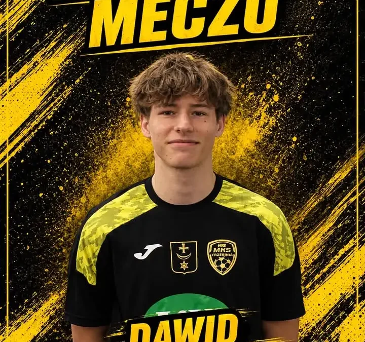 Dawid Szewczyk zawodnikiem meczu MKS Trzebinia w 5. kolejce Małopolskiej V Ligi