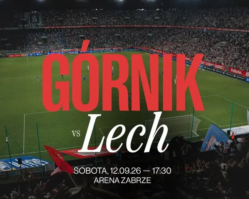 Górnik Zabrze kontra Lech Poznań – hit Ekstraklasy z voucherami do wygrania