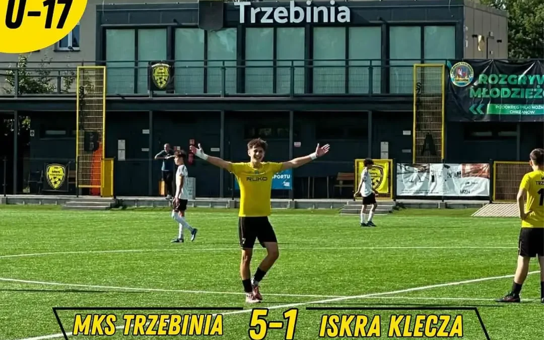 MKS Trzebinia rozgromił Iskrę Klecza 5:1 w II kolejce ligi juniorów młodszych