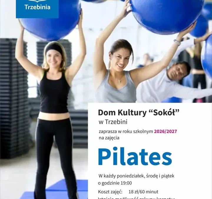 Pilates w Domu Kultury „Sokół” w Trzebini – zajęcia dla każdego