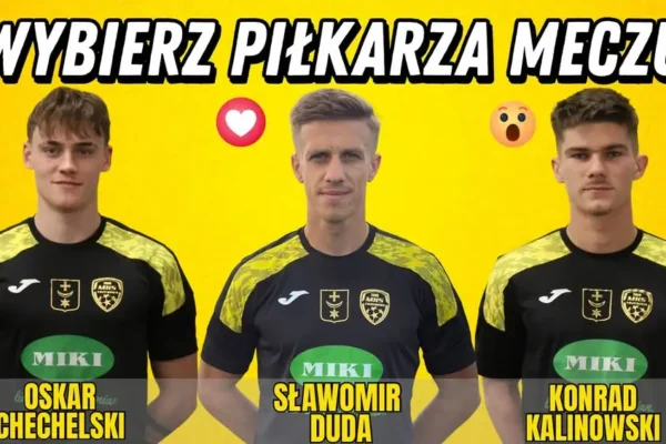 Kibice wybierają piłkarza meczu 6. kolejki Małopolskiej 5 Ligi