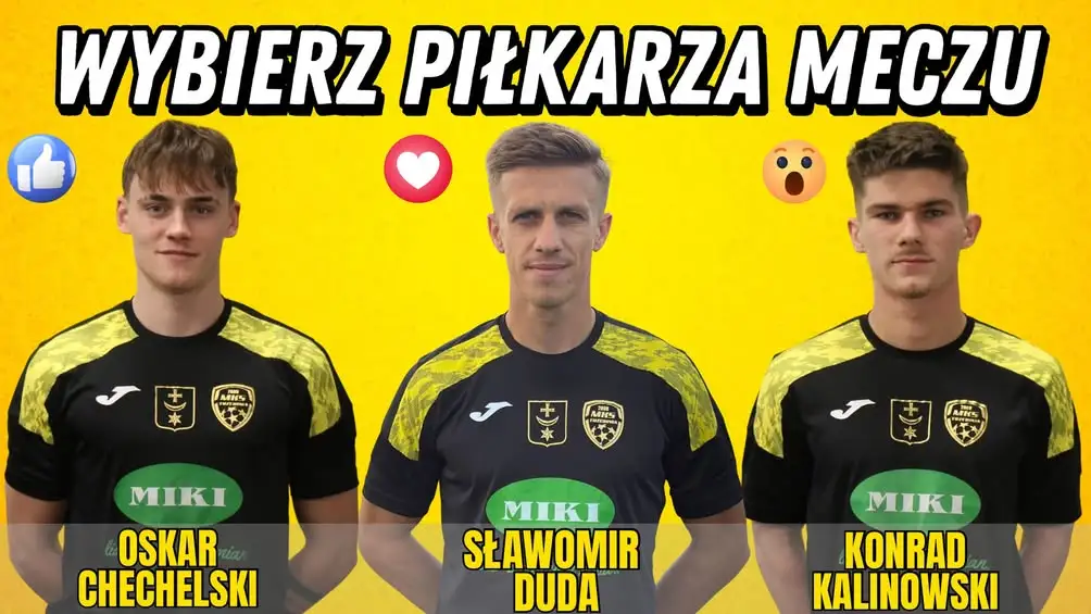 Kibice wybierają piłkarza meczu 6. kolejki Małopolskiej 5 Ligi