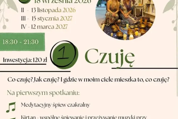 Cykl spotkań „Czuję – Wyrażam – Uwalniam – Integruję” w Libiąskim Centrum Kultury