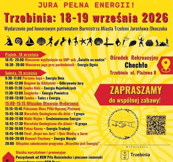 Juromania 2026 w Trzebini – start już 18 września!