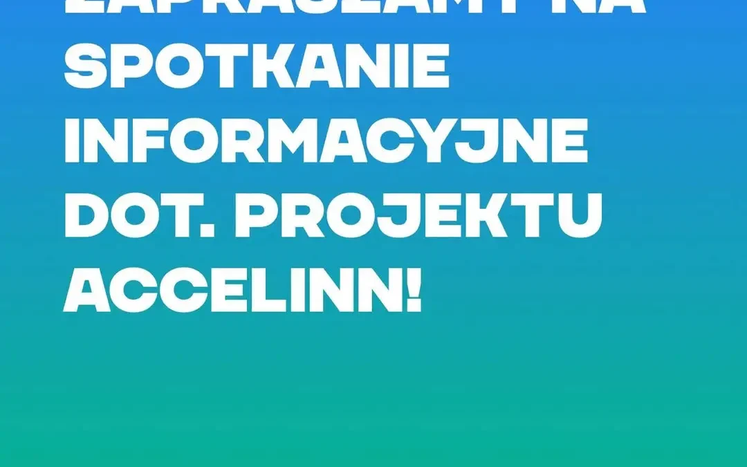 Granty do 150 tys. zł dla startupów z Małopolski Zachodniej – spotkanie w Chrzanowie