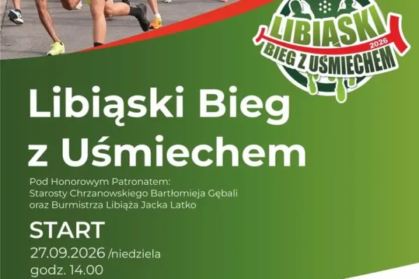 Libiąski Bieg z Uśmiechem już 27 września – ostatni tydzień zapisów