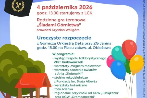 Piknik Sąsiedzki „Strefa Obieżowa” w Libiążu – otwarcie nowego placu zabaw i górnicze tradycje