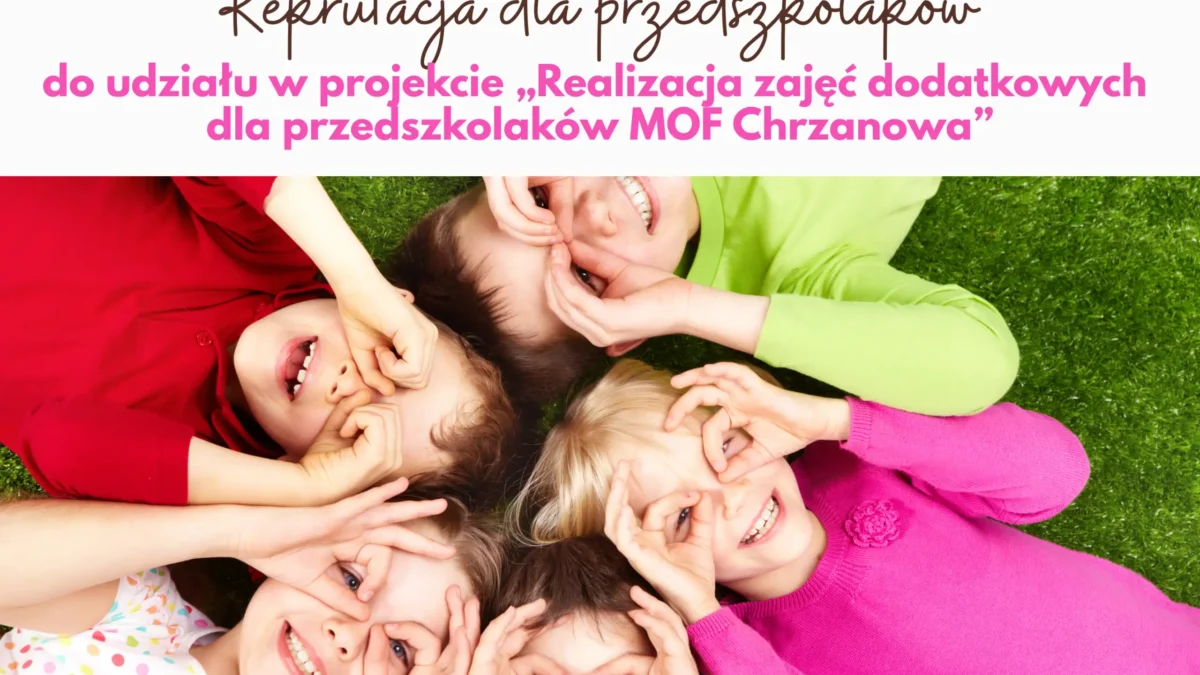 Nowe zajęcia dodatkowe dla przedszkolaków z Libiąża i okolic – rusza rekrutacja