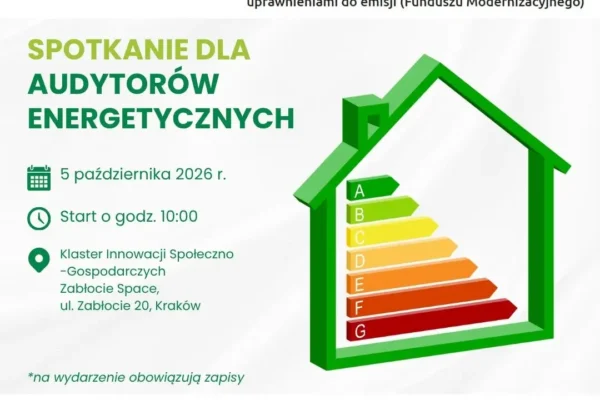 Kraków: spotkanie audytorów energetycznych w październiku