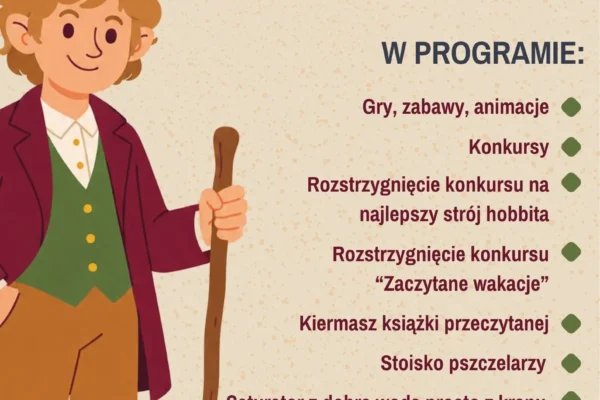Piknik z Książką u Hobbitów przeniesiony do biblioteki w Libiążu