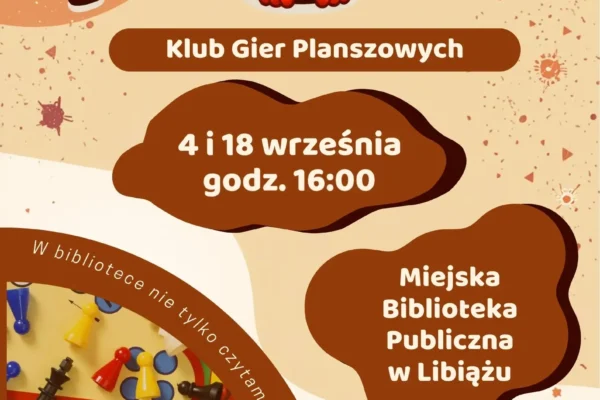 Wrześniowe spotkania Klubu Gier Planszowych PlanSówka w Libiążu