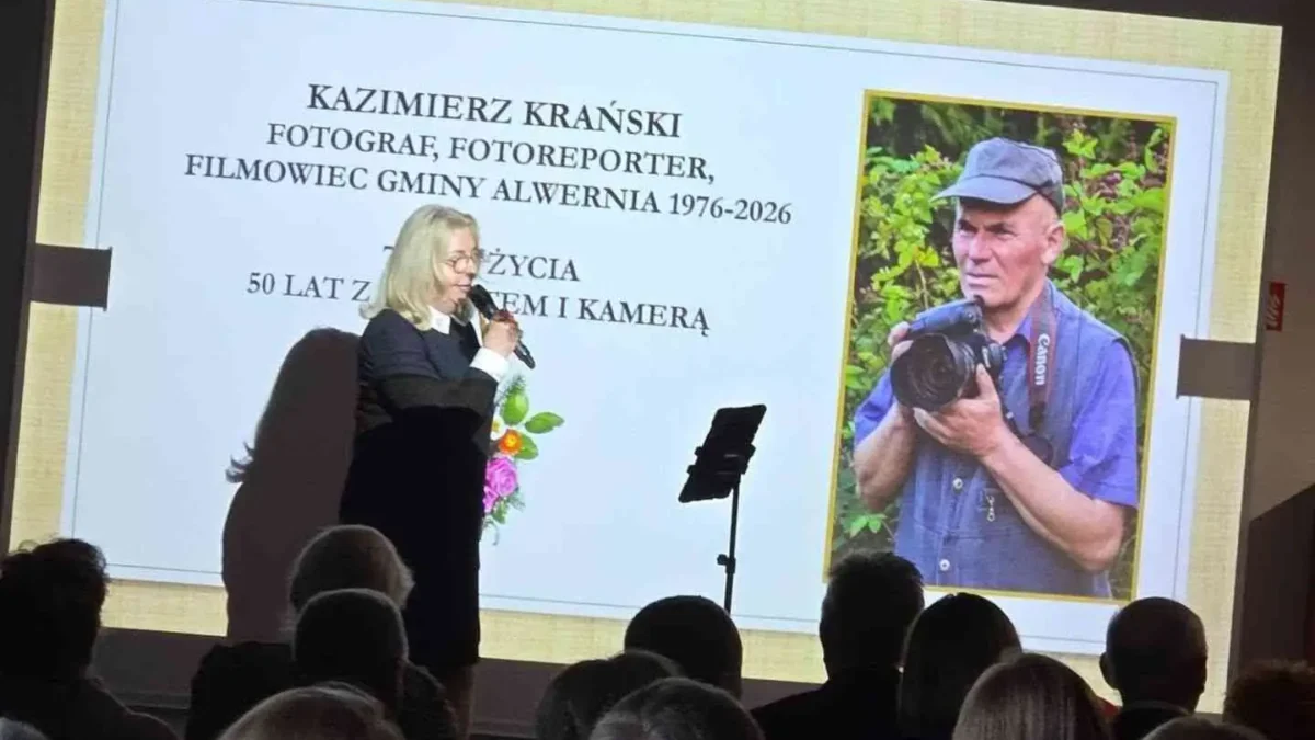 Alwernia uczciła 70-lecie Kazimierza Krańskiego – pół wieku z aparatem i kamerą