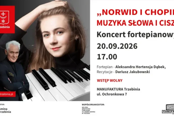 Norwid i Chopin w Trzebini – poezja spotka się z muzyką