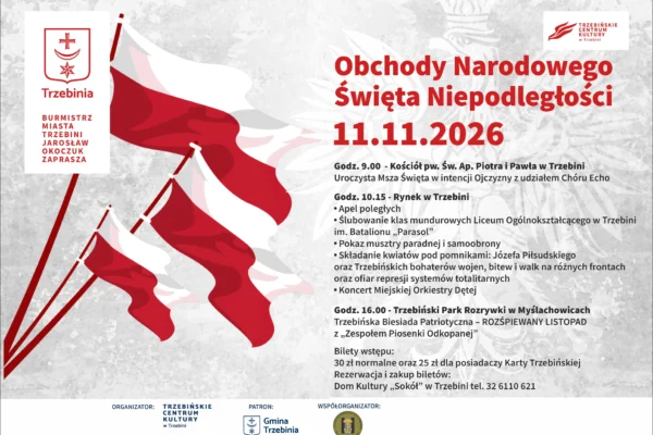 Trzebinia zaprasza na obchody Narodowego Święta Niepodległości 2026