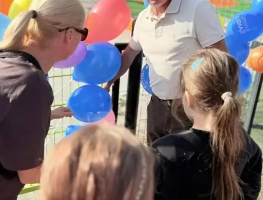 Nowy plac zabaw w Libiążu otwarty. Nawiązuje do górniczych tradycji Obieżowej