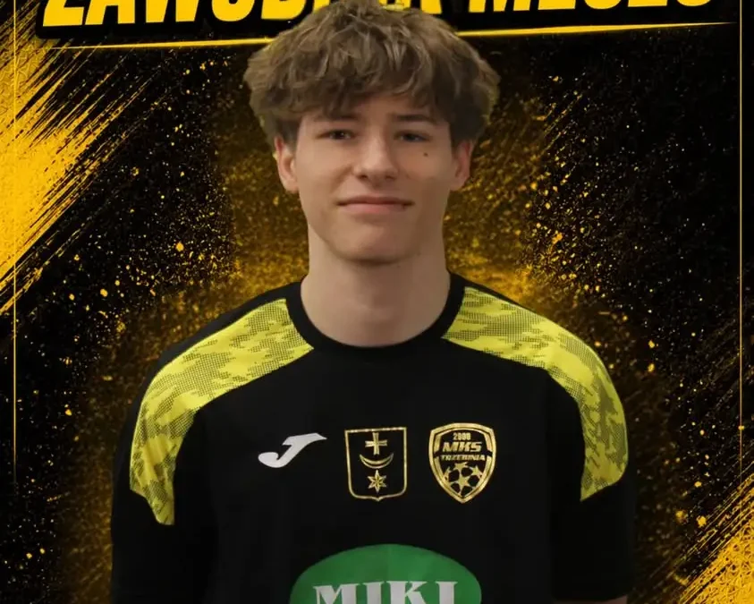 Dawid Szewczyk zawodnikiem meczu MKS Trzebinia – Przebój Wolbrom