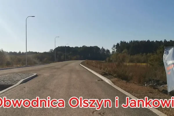 Obwodnica Olszyn i Jankowic na finiszu – asfalt na całej trasie