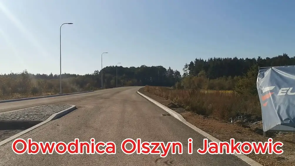 Obwodnica Olszyn i Jankowic na finiszu – asfalt na całej trasie