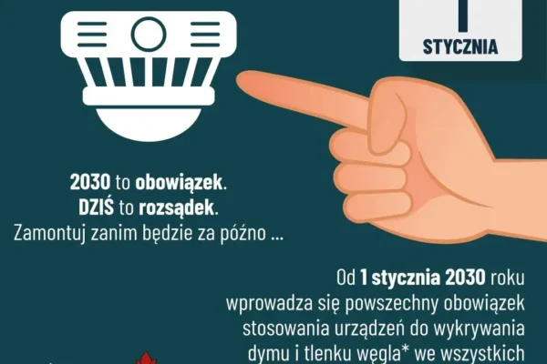 Czujka na straży Twojego bezpieczeństwa – startuje kampania PSP na sezon grzewczy