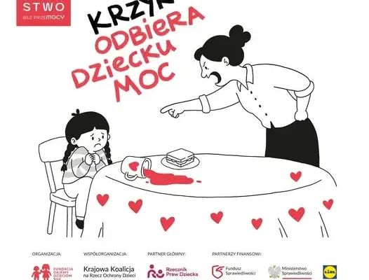 PMDK włącza się w kampanię „Dzieciństwo bez Przemocy” – czerwone światło i warsztaty dla dzieci