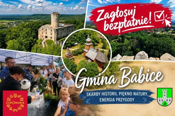 Gmina Babice walczy o tytuł Turystycznych Skarbów Małopolski – głosowanie trwa do 7 października