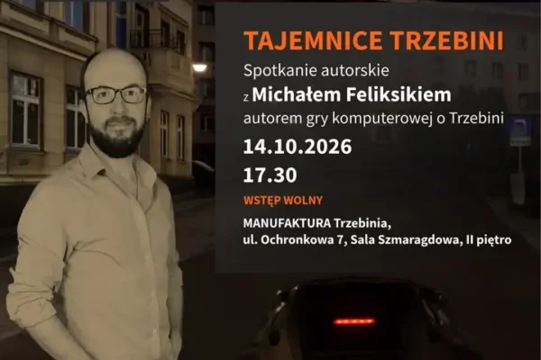 Tajemnice Trzebini – spotkanie z twórcą gry miejskiej w Manufakturze