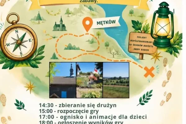 Gra terenowa „Znajdź Serce Gminy Babice” już w sobotę w Mętkowie