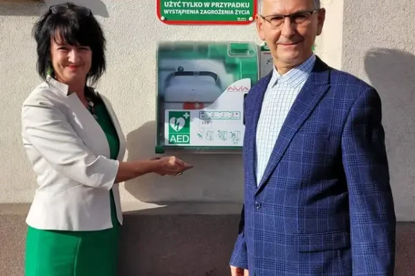 AED w PMDK w Chrzanowie – defibrylator dostępny dla lokalnej społeczności