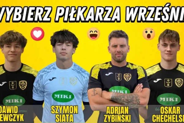 Kibice wybierają najlepszego zawodnika września w drużynie żółto-czarnej