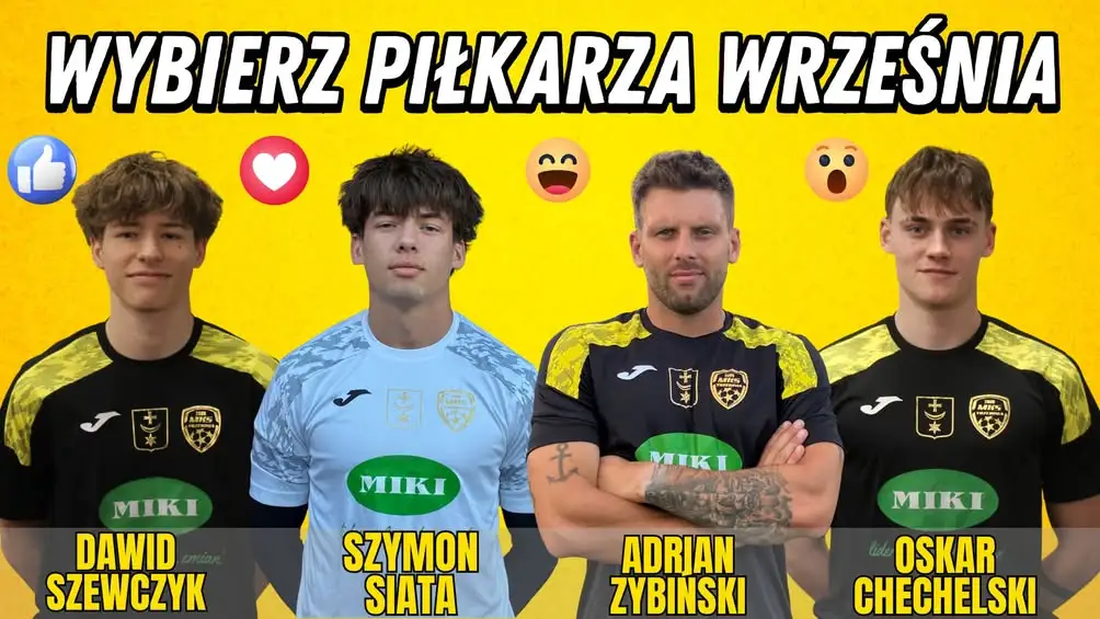 Kibice wybierają najlepszego zawodnika września w drużynie żółto-czarnej