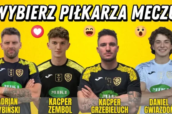 Kibice wybierają piłkarza 11. kolejki Małopolskiej V ligi. Kto zdobędzie tytuł?