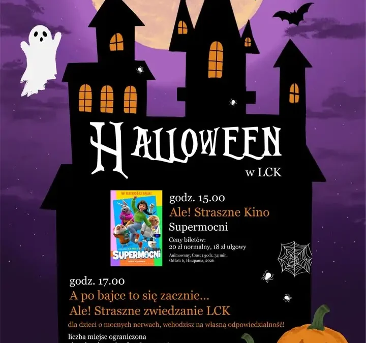 Halloween w LCK: kino, mroczne zwiedzanie i zapisy do 28 października