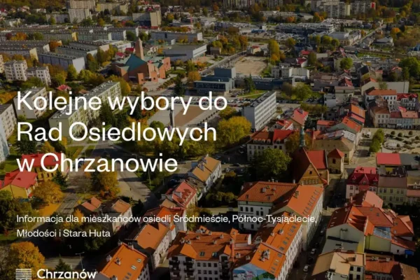 Wybory do Rad Osiedlowych w Chrzanowie: mieszkańcy Śródmieścia, Północy-Tysiąclecia, Młodości i Starej Huty wybierają nowe władze