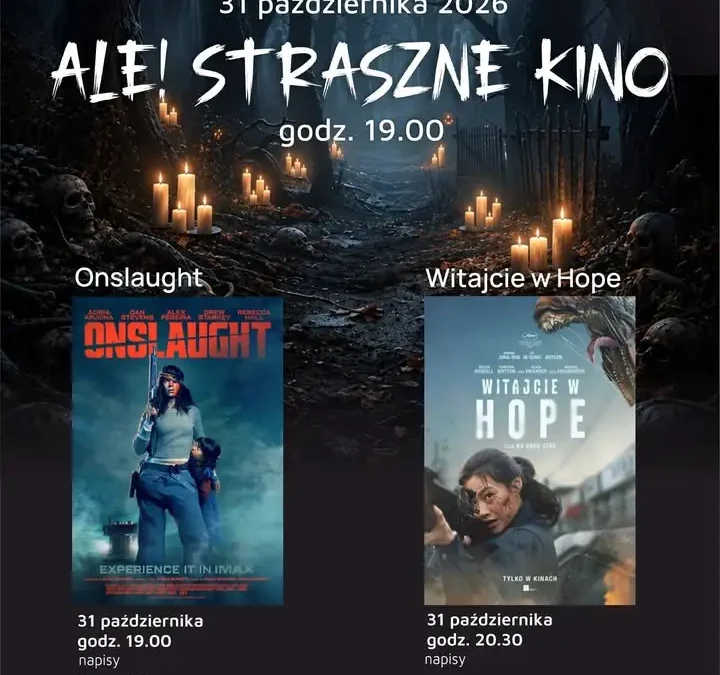 Minimaraton horrorów w Ale! Kino w Libiążu na Halloween