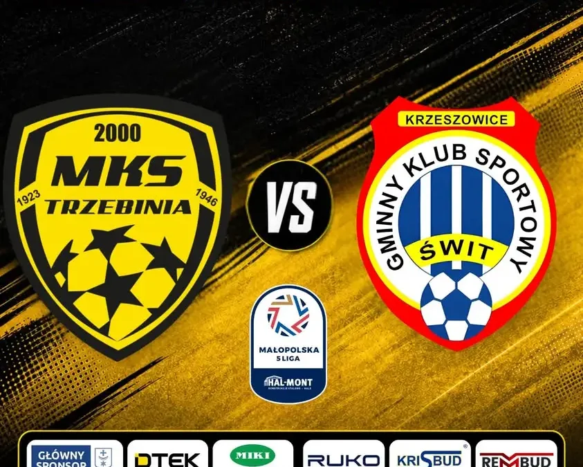 MKS Trzebinia podejmie Świt Krzeszowice w 13. kolejce V Ligi Małopolskiej